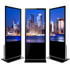 Outdoor Floor Standing Digital Signage touch screen information kiosk Dual System 85"