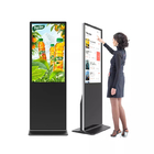 65 Inch Digital Signage Menu Boards Square Self Service Kiosk For Restaurants Ordering