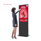 55 Inch Floor Standing Display Digital Signage Board Lcd Advertising Totem Kiosk Wifi