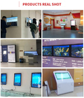 Security Commercial Monitor For Gaming Lcd Touch Screen Panel 43" Information Kiosk Android