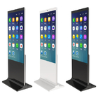 LCD Display Indoor Android Advertising TV Digital Signage Totem Floor Stand 55In