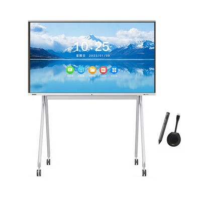 110 Inch Interactive Digital Whiteboard For Meeting Online Teaching Flat Panel School
