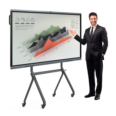 55" All-In-One Pc Interactive Touch Screen Whiteboard Education Meeting Conference