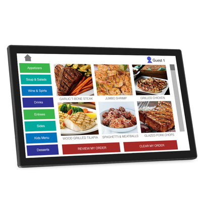 23.6" Wifi Digital Signage Android 5.1/6.0/7.1/9.0 IPS 10 Point Touch Touchscreen RK3288/RK3399