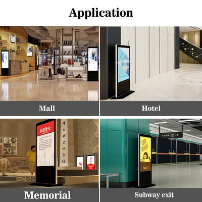 40 inch lcd Floor Standing Digital Signage Display Indoor Shopping Mall Kiosk