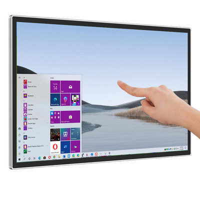 Wall Mount Commercial Monitors Digital Signage Conference USB 55" TFT LCD Touch Screen
