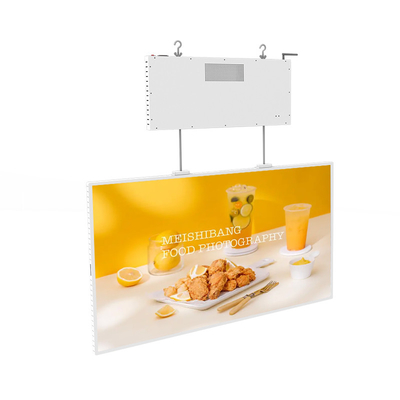 55inch High Brightness Restaurant Mcdonald Fast Food Drive-thru Digital Menu Board Signage